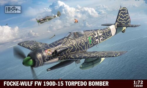IBG 1/72 Maket Focke Wulf Fw 190D-15 Torpedo Bomber