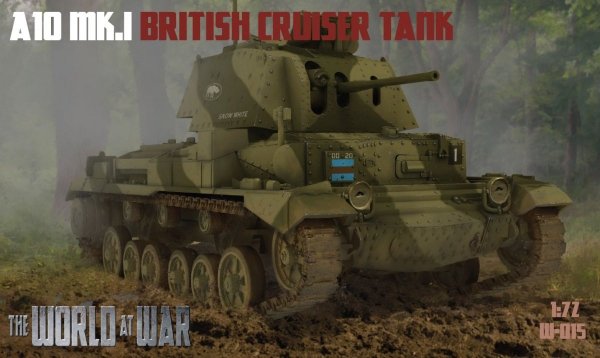 IBG 1/72 Maket A10 Mk.I British Cruiser Tank -