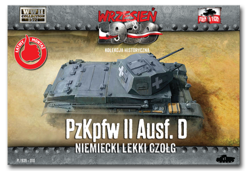 First to Fight 1/72 Maket Pz.Kpfw. II Ausf.D