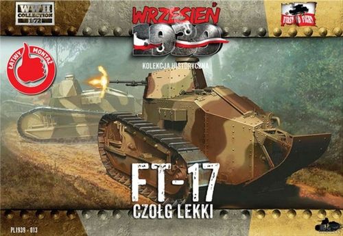 First to Fight 1/72 Maket FT-17 Round Turret