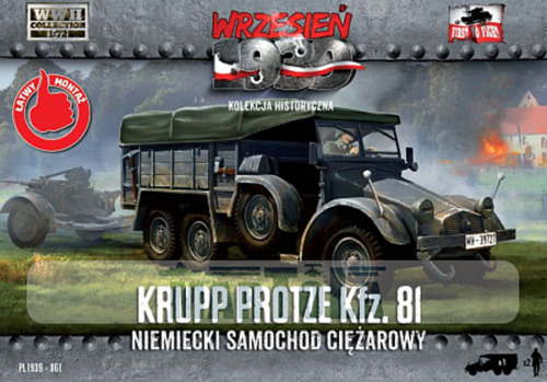 First to Fight 1/72 Maket Krupp-Protze 81 German Truck
