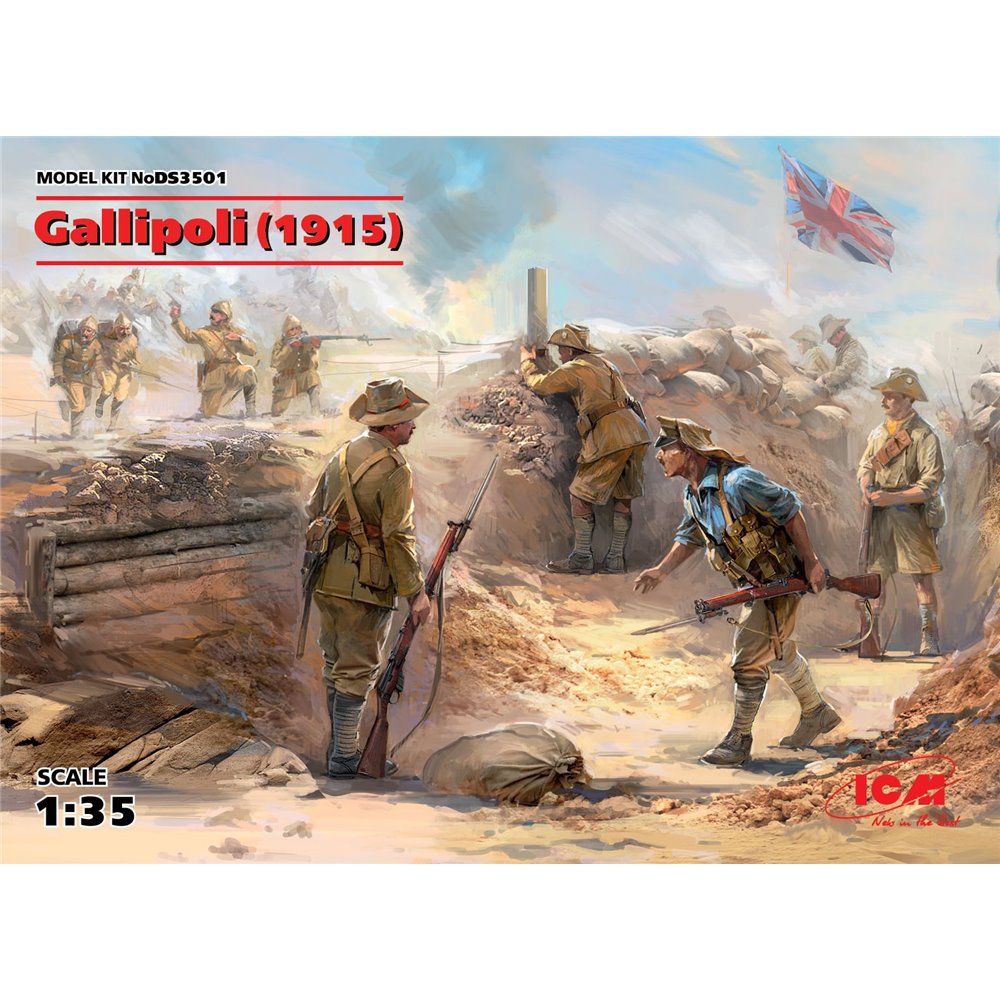 ICM 1/35 Figure Galipoli 1915