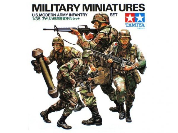 TAMIYA 1/35 Figure U.S. Modern Army Infantry