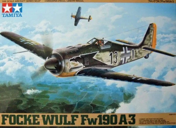 TAMIYA Maket 1/48 Focke Wulf FW 190 A-3