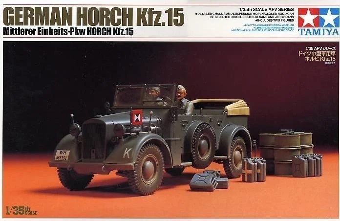 TAMIYA 1/35 Maket German Horch Kfz.15