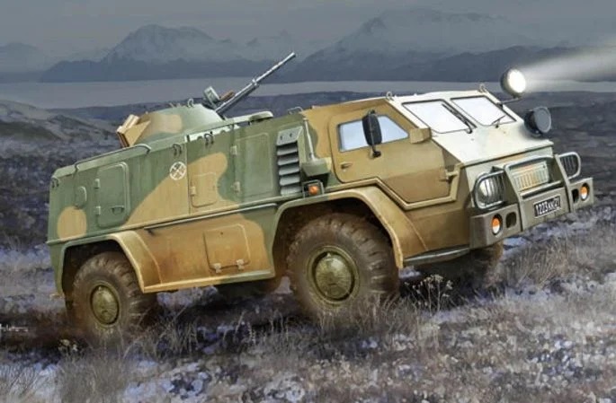 TRUMPETER 1/35 Maket Russian GAZ39371 High-Mobility Multipurpose M