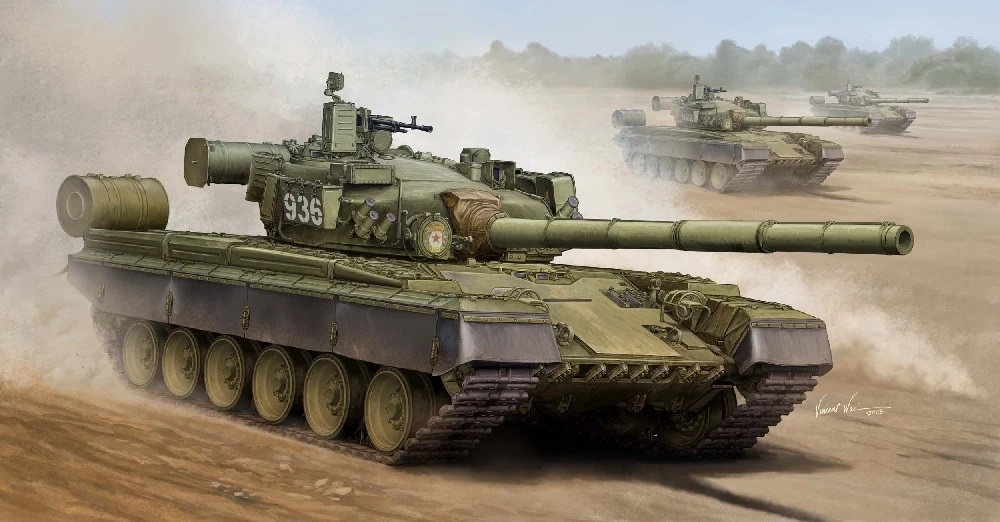 TRUMPETER 1/35 Model Russian T-80B MBT