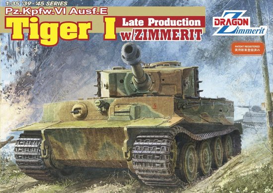DRAGON 1/35 Maket Pz.Kpfw. VI Ausf. E Tiger I