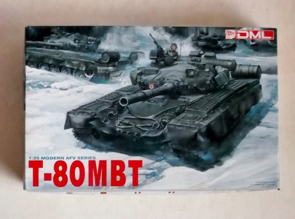DRAGON 1/35 Maket T-80 MBT