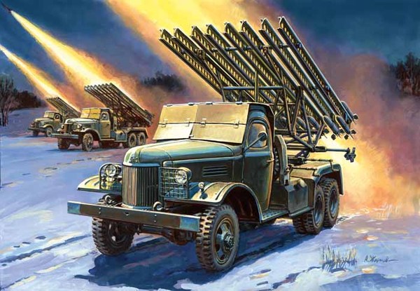 ZVEZDA 1/35 Maket BM-13 Katiusha