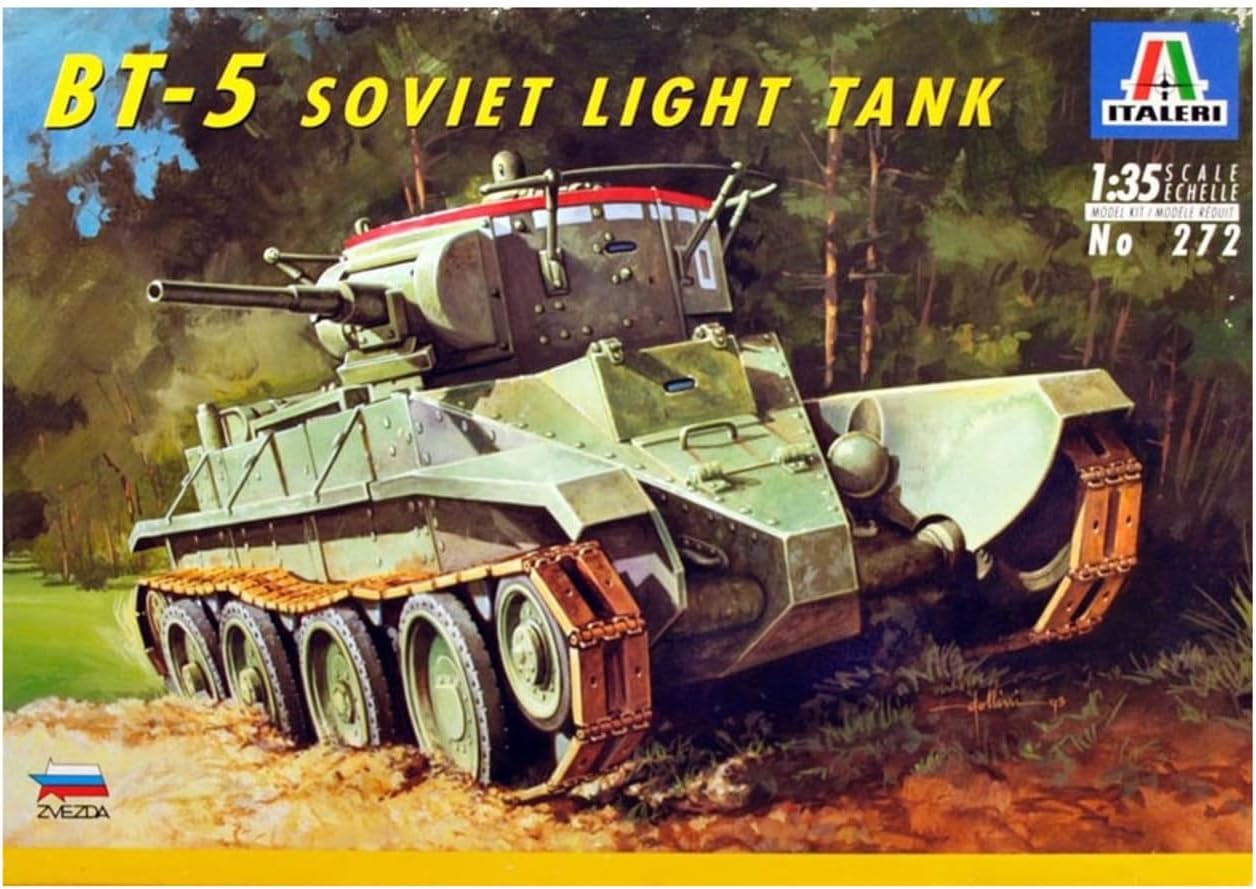 ITALERI 1/35 Maket BT-5 Soviet Light Tank