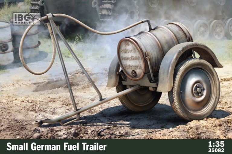 IBG 1/35 Model Small German Fuel Trailer