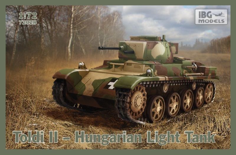 IBG 1/72 Model Toldi II Hungarian Light Tank
