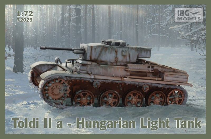 IBG 1/2 Model Toldi IIa Hungarian Light Tank