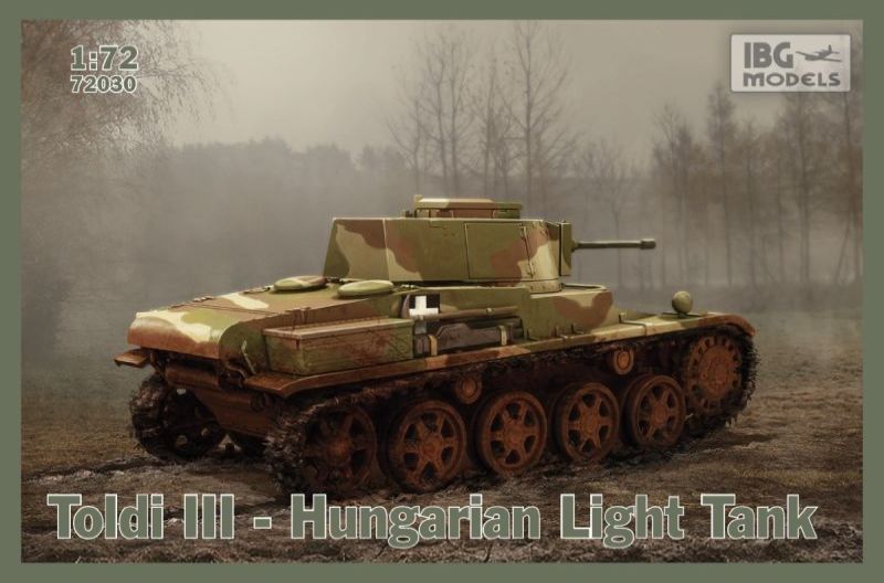 IBG 1/72 Model Toldi III Hungarian Light Tank
