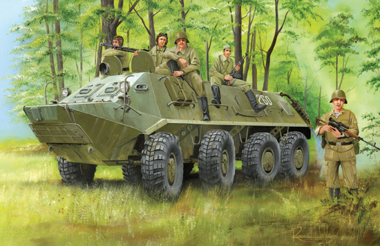 Trumpeter 1/35 scale BTR-60PA  