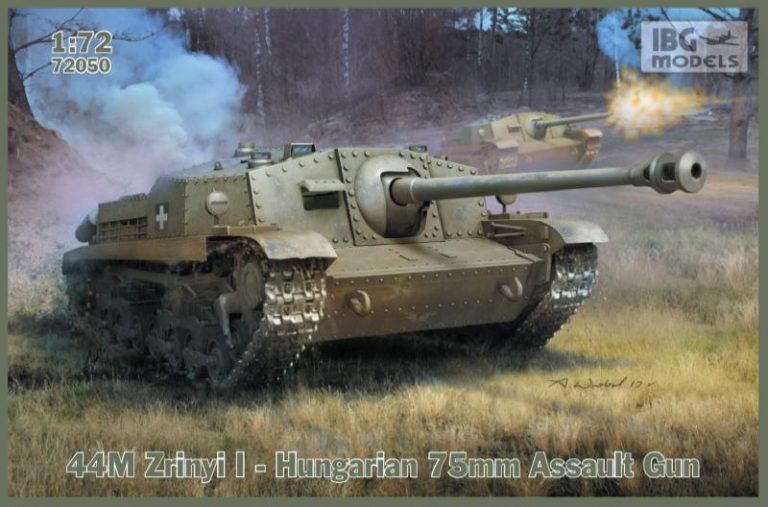 IBG 1/72 Maket 44M Zrinyi I – Hungarian 75mm Assault Gun