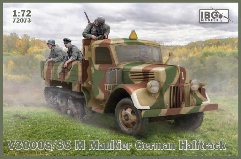 IBG 1/72 Model V3000S/SS M Maultier German Halftrack