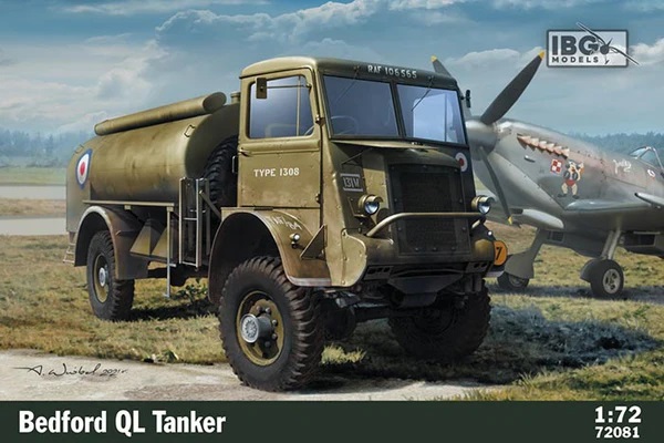 IBG 1/72 Maket Bedford QL Tanker