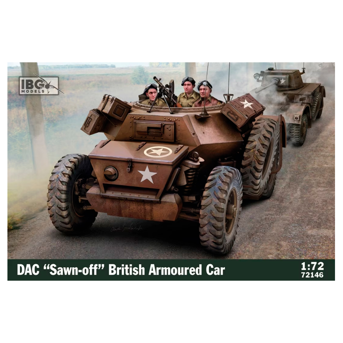 IBG 1/72 Model DAC “Sawn-Off” British Armoured Car