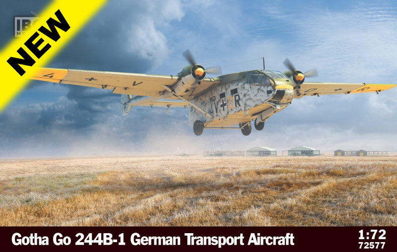 IBG 1/72 Model Gotha Go 244B-1 German Transport Aircraft