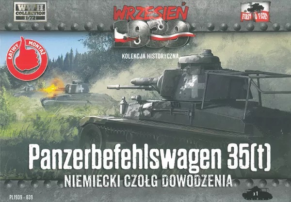 FIRST TO FIGHT 1/72 Model PzKpfw 35t