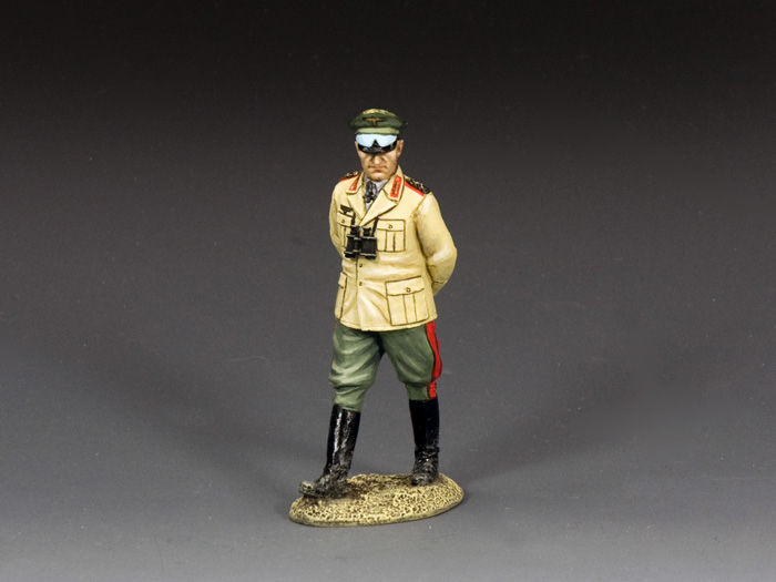 King & Country 1/30 Kurşun Asker General Erwin Rommel (Desert Uniform)
