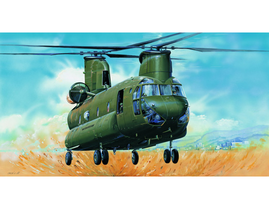 Trumpeter 1/35 Maket Helikopter  CH-47D Chinook