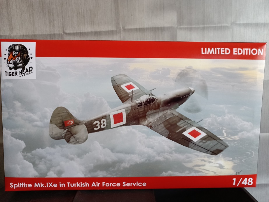 TIGERHEAD 1/48 Maket Spitfire Mk.IXe in Turkish Air Force Service