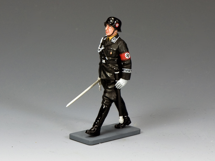 King & Country 1/30 Kurşun Asker SS Inspection Officer