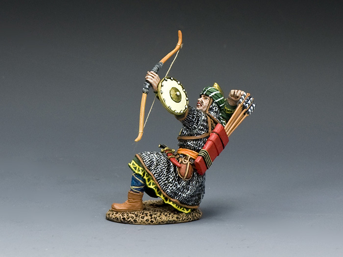 King & Country Toy Soldiers Saracen Archer Reaching For Another Arrow