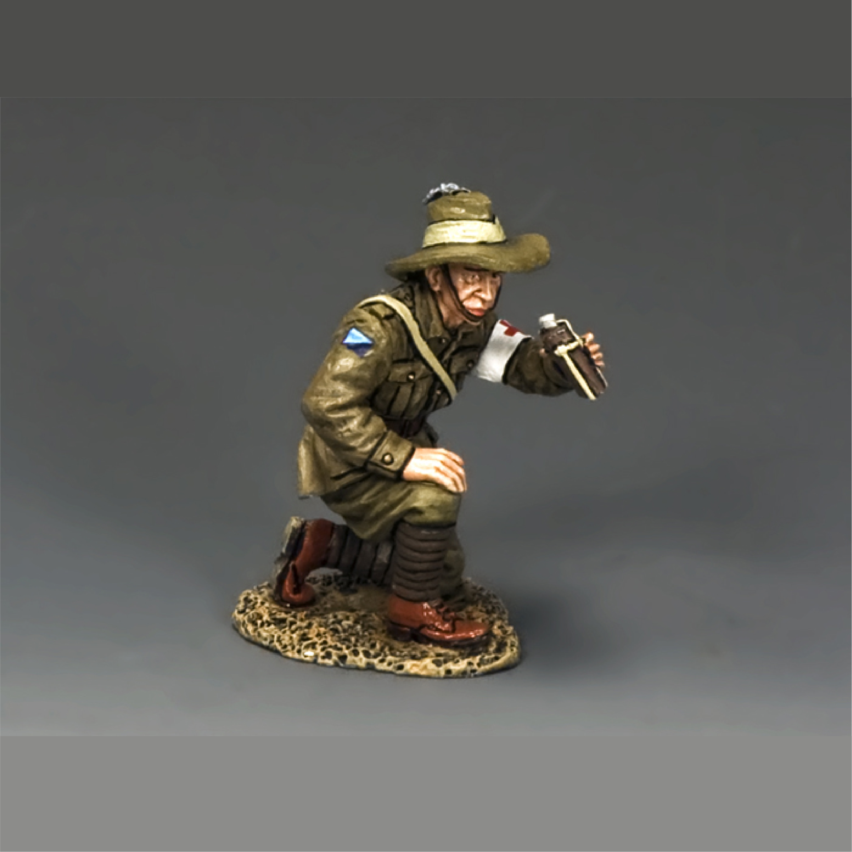 Kneeling Medic