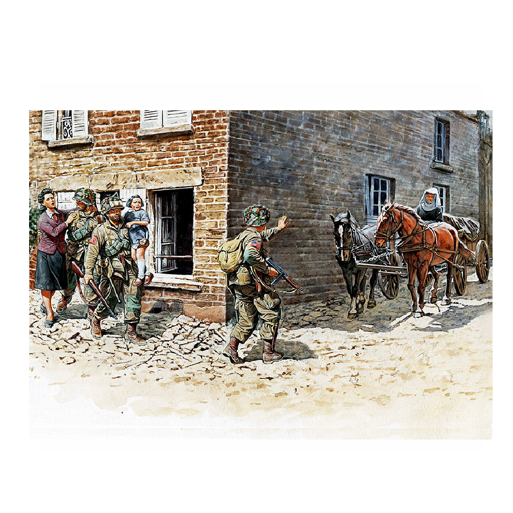 MASTER BOX 1/35 figure  France - 1944