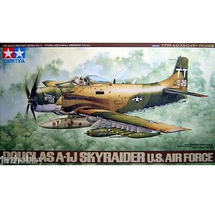 TAMIYA 1/48 MODEL 1/48 A-1J Skyraider U.S. Air Force