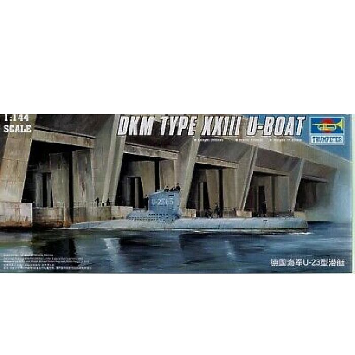 Trumpeter 1/144 Model German Type XXiii U-Boot Projet Type