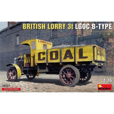 Miniart 1/35 Model BRITISH LORRY 3T LGOC B-TYPE