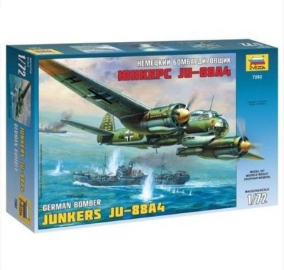 Zvezda 1/72 Maket JU-88 A4