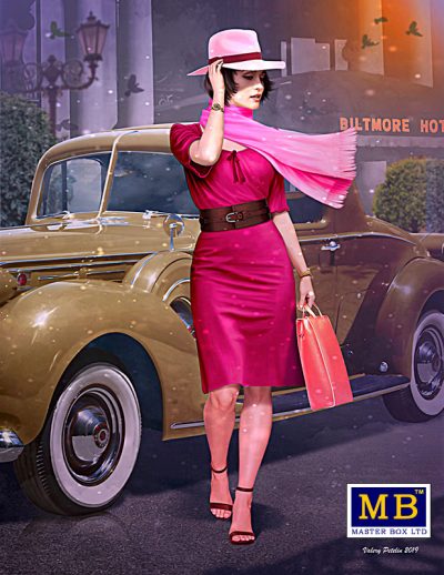 Masterbox 1/24 Figure Dangerous Curves Series " Françoise "