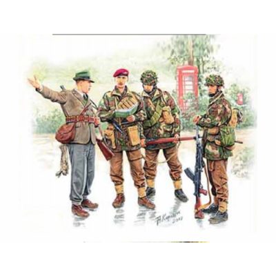 MASTER BOX 1/35 figure İngiliz Paraşütçüleri, 1944 Kit 1