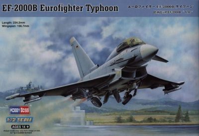 HOBBYBOSS 1/72 Model EF-2000B Eurofighter Typhoon