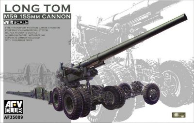 AFV Club1/35 Model Long Tom M59 155 mm Cannon