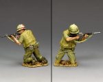 King & Country Kurşun Asker Kneeling Firing