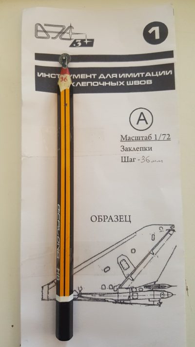 1/72 Döner Başlı Perçin açacağı