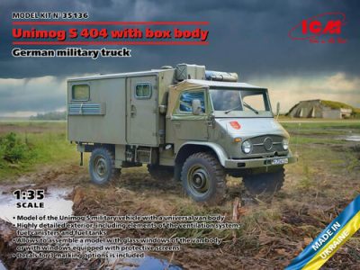ICM 1/35 Scale Unimog S404 Koffer