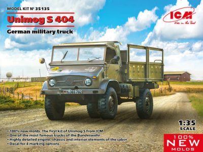 ICM 1/35 Scale Unimog S404