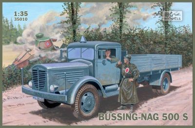 ibg 1/35 ölçek BUSSING-NAG 500S