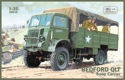 ibg 1/35 scale Bedford QLT Troop Carrier