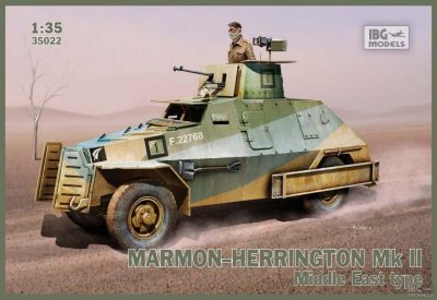 ibg 1/35 scale MARMON-HERRINGTON Mk.II ME type Middle East