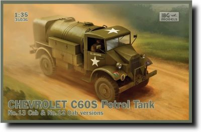 ibg 1/35 scale  Chevrolet C60S  No.12/13 Cab Petro tank