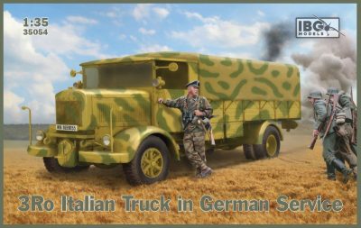 ibg 1/35 scale 3Ro Italian Truck in German Service